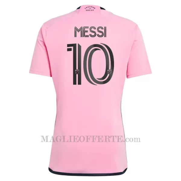 Maglia Inter Miami CF Lionel Messi 10 Bambino Gara Home 2024/25