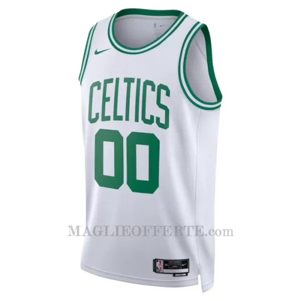 Boston Celtics Canotta Association Edition Swingman 2023/24 Bianco