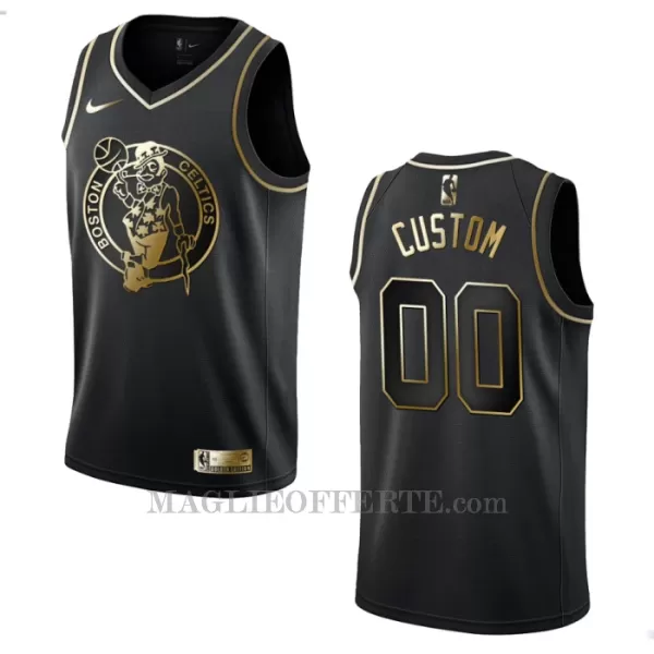 Boston Celtics Canotta Golden Edition Swingman Nero