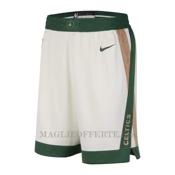 Boston Celtics Pantaloncini da Basket City Edition Swingman