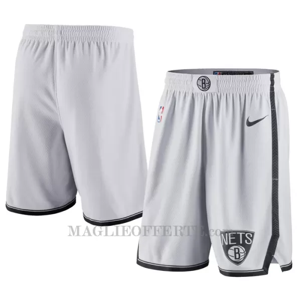 Brooklyn Nets Pantaloncini da Basket Association Edition Swingman