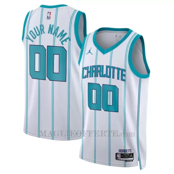 Charlotte Hornets Canotta Association Edition Swingman 2023/24 Bianco