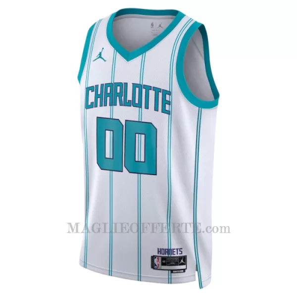 Charlotte Hornets Canotta Association Edition Swingman 2023/24 Bianco