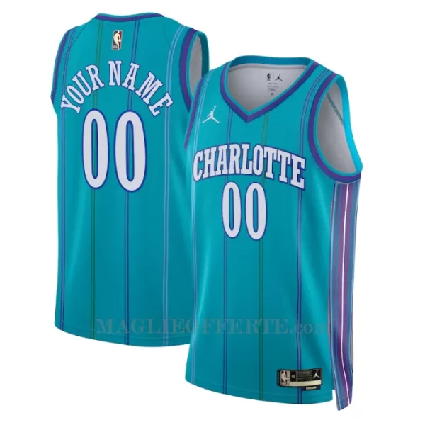 Charlotte Hornets Canotta Classic Edition Swingman 2023/24 Teal