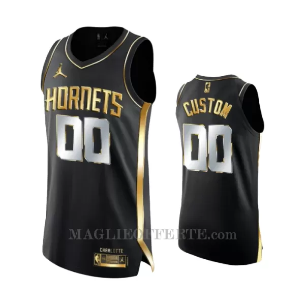 Charlotte Hornets Canotta Golden Edition Swingman Nero