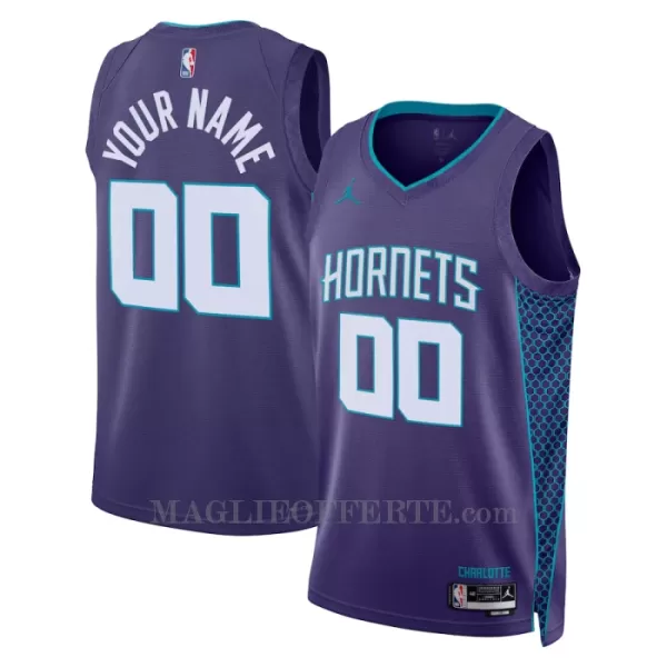 Charlotte Hornets Canotta Statement Edition Swingman 2023/24 Viola