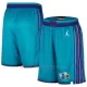 Charlotte Hornets Pantaloncini da Basket Classic Edition Swingman Teal