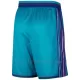 Charlotte Hornets Pantaloncini da Basket Classic Edition Swingman Teal