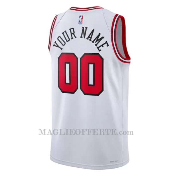 Chicago Bulls Canotta Association Edition Swingman 2023/24 Bianco