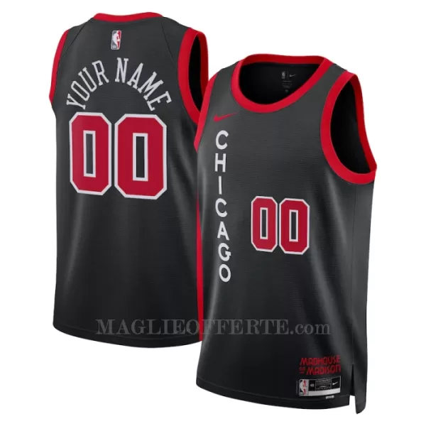 Chicago Bulls Canotta City Edition Swingman 2023/24 Nero