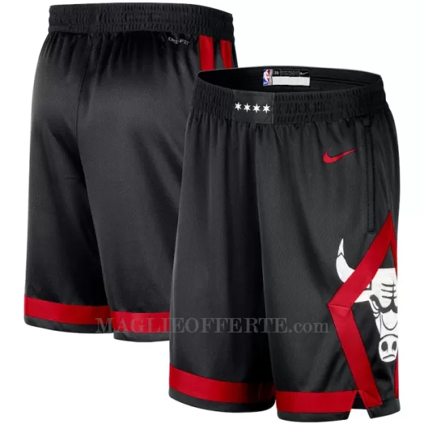 Chicago Bulls Pantaloncini da Basket City Edition Swingman