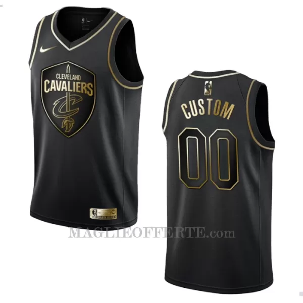 Cleveland Cavaliers Canotta Golden Edition Swingman Nero