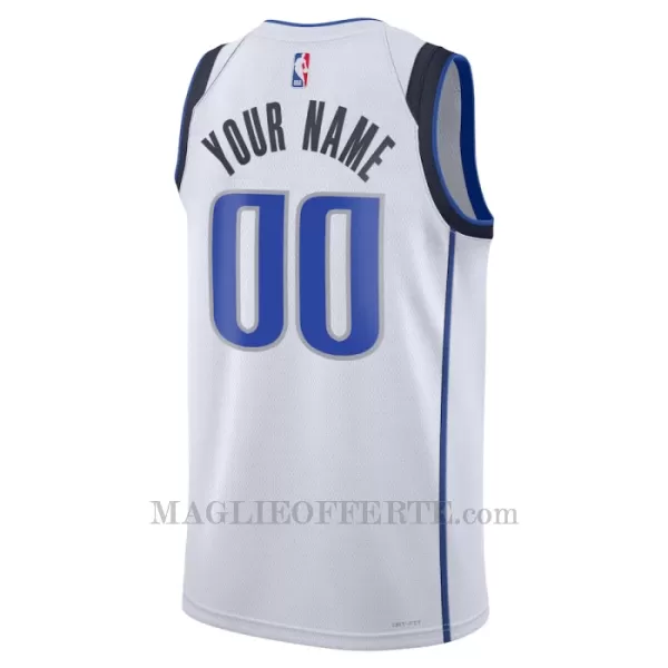 Dallas Mavericks Canotta Association Edition Swingman 2023/24 Bianco