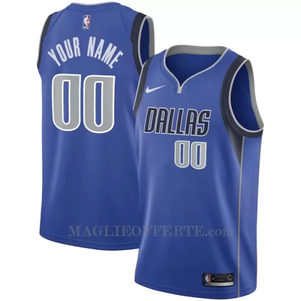 Dallas Mavericks Canotta Icon Edition Swingman 2023/24 Blu