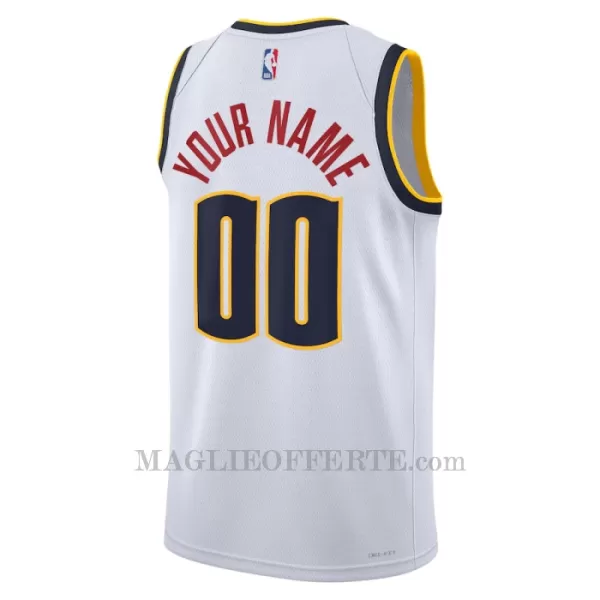 Denver Nuggets Canotta Association Edition Swingman 2023/24 Bianco