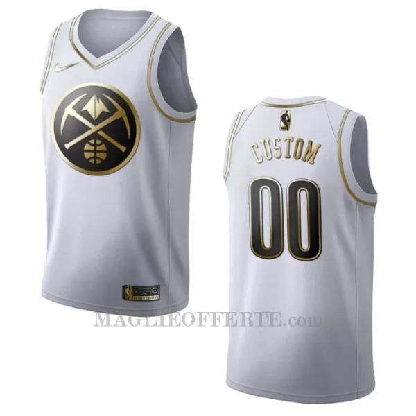 Denver Nuggets Canotta Golden Edition Swingman Bianco