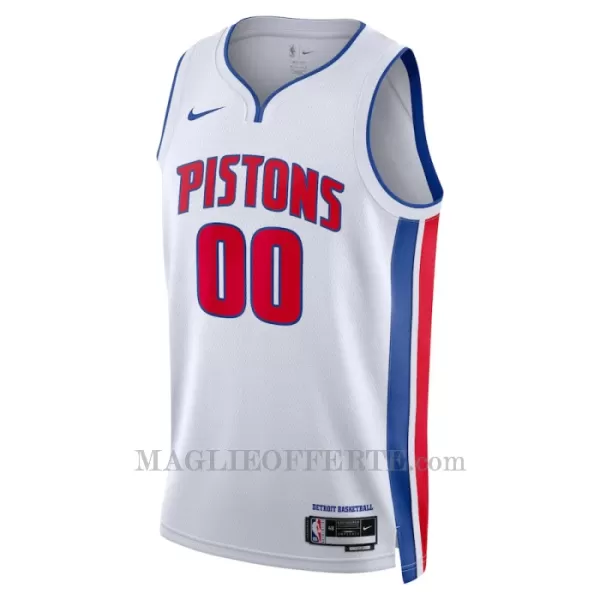 Detroit Pistons Canotta Association Edition Swingman 2023/24 Bianco