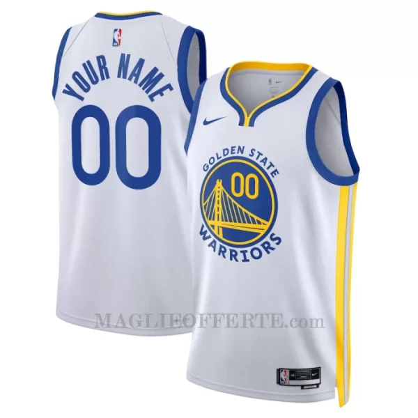 Golden State Warriors Canotta Association Edition Swingman 2023/24 Bianco