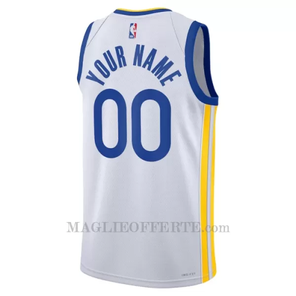 Golden State Warriors Canotta Association Edition Swingman 2023/24 Bianco