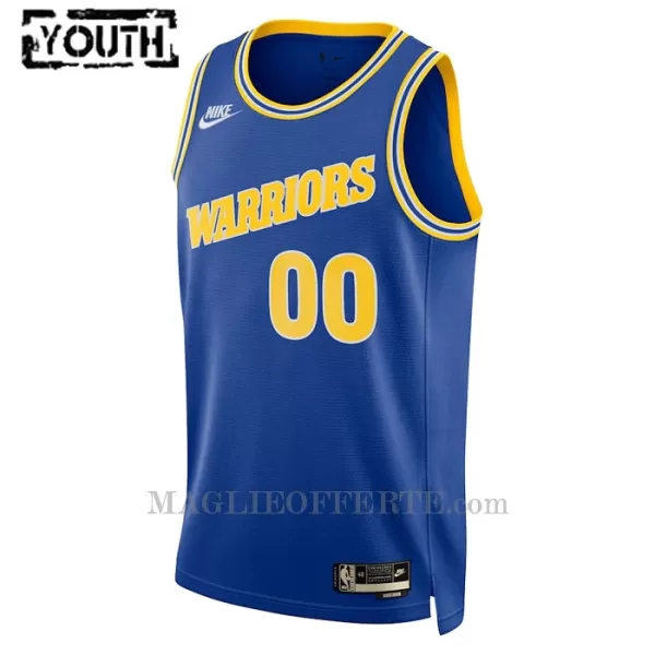 Golden State Warriors Canotta Classic Edition Swingman 2023/24 Bambino Blu