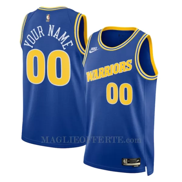 Golden State Warriors Canotta Classic Edition Swingman 2023/24 Blu