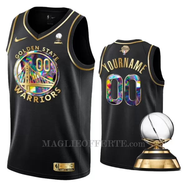 Golden State Warriors Canotta Diamond Edition Swingman Nero