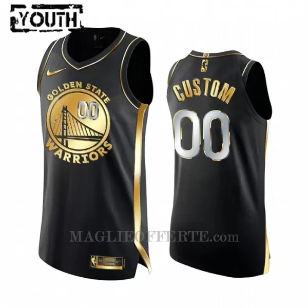 Golden State Warriors Canotta Golden Edition Swingman Bambino Nero