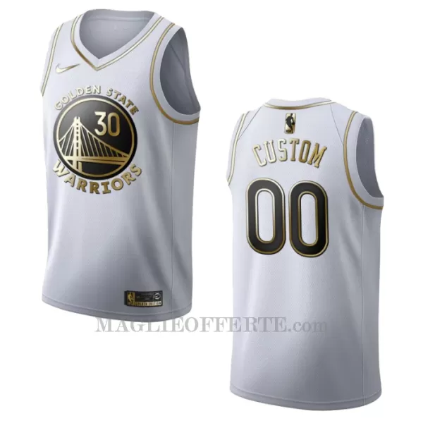 Golden State Warriors Canotta Golden Edition Swingman Bianco