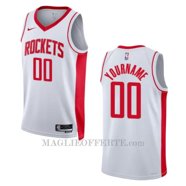 Houston Rockets Canotta Association Edition Swingman 2023/24 Bianco