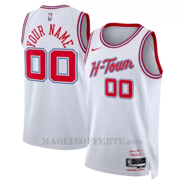 Houston Rockets Canotta City Edition Swingman 2023/24 Bianco