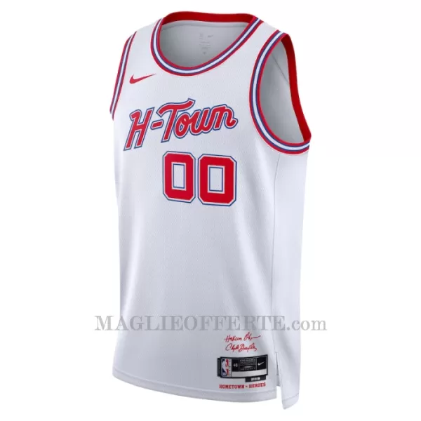 Houston Rockets Canotta City Edition Swingman 2023/24 Bianco