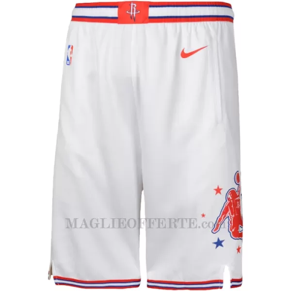 Houston Rockets Pantaloncini da Basket City Edition Swingman