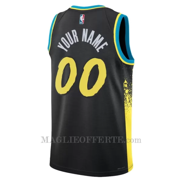 Indiana Pacers Canotta City Edition Swingman 2023/24 Nero