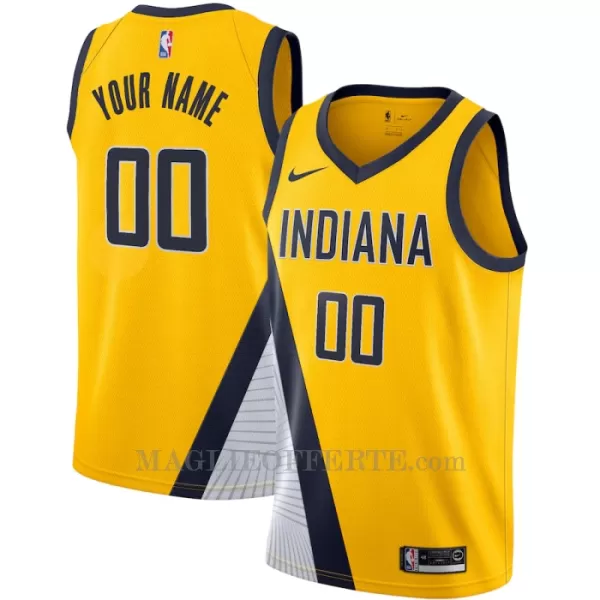 Indiana Pacers Canotta Statement Edition Swingman 2023/24 Giallo