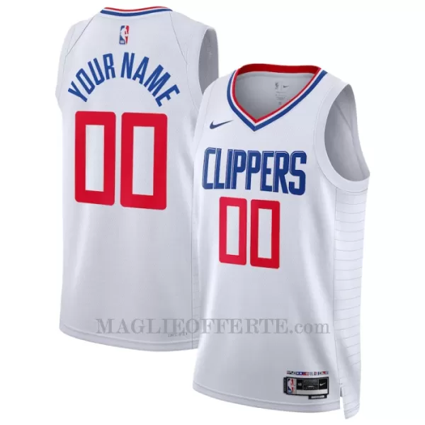 Los Angeles Clippers Canotta Association Edition Swingman 2023/24 Bianco