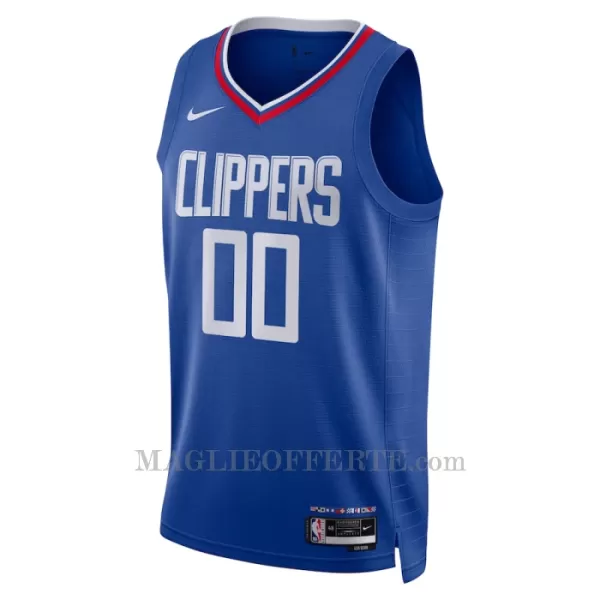 Los Angeles Clippers Canotta Icon Edition Swingman 2023/24 Blu