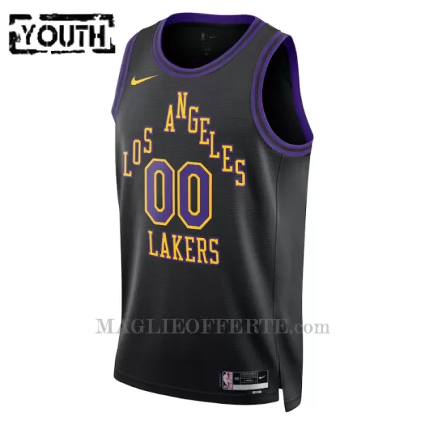 Los Angeles Lakers Canotta City Edition Swingman 2023/24 Bambino