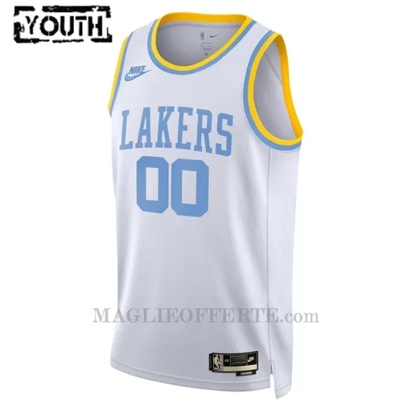 Los Angeles Lakers Canotta Classic Edition Swingman Bambino Bianco