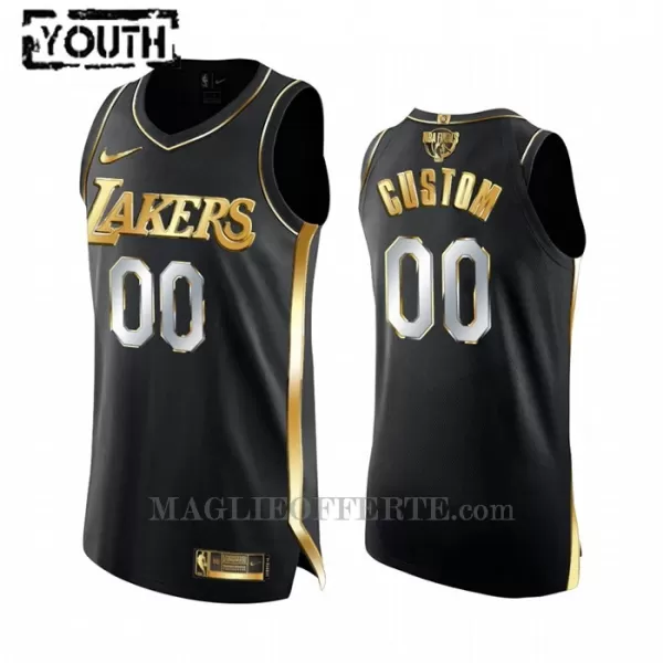 Los Angeles Lakers Canotta Golden Edition Swingman Bambino Nero