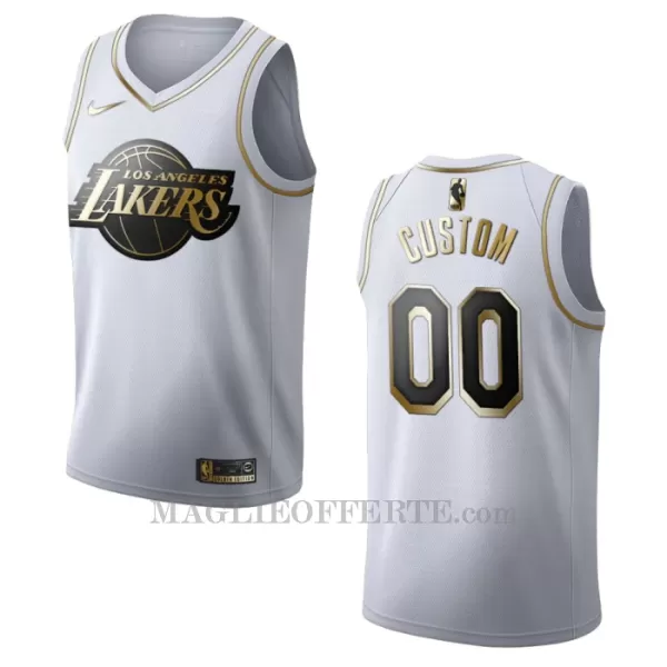 Los Angeles Lakers Canotta Golden Edition Swingman Bianco