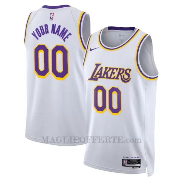 Los Angeles Lakers Canotta Icon Edition Swingman 2023/24 Bianco