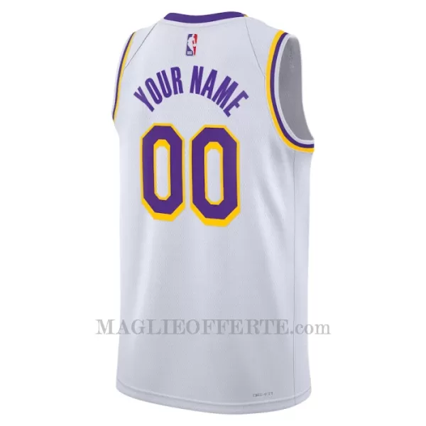 Los Angeles Lakers Canotta Icon Edition Swingman 2023/24 Bianco