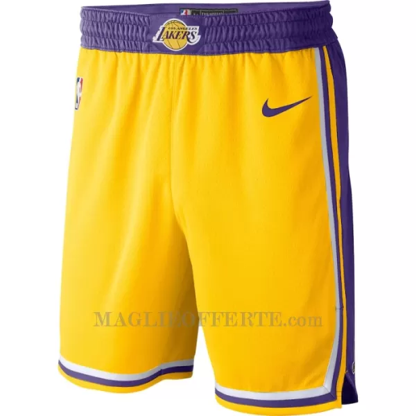 Los Angeles Lakers Pantaloncini da Basket Icon Edition Swingman