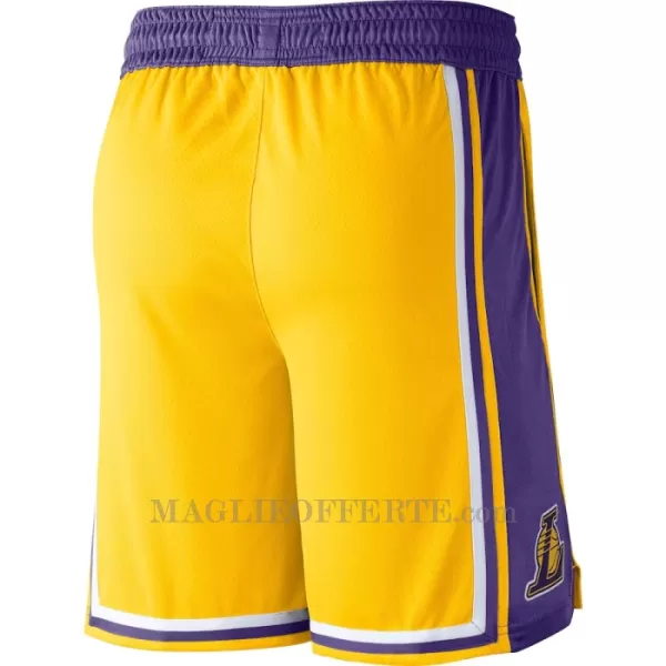 Los Angeles Lakers Pantaloncini da Basket Icon Edition Swingman