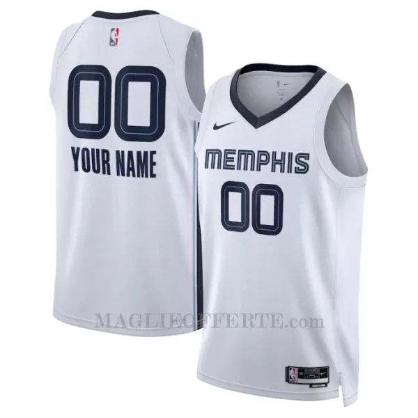 Memphis Grizzlies Canotta Association Edition Swingman 2023/24 Bianco