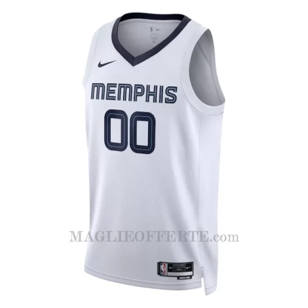 Memphis Grizzlies Canotta Association Edition Swingman 2023/24 Bianco