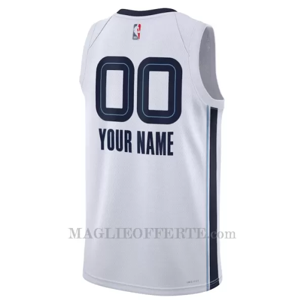 Memphis Grizzlies Canotta Association Edition Swingman 2023/24 Bianco