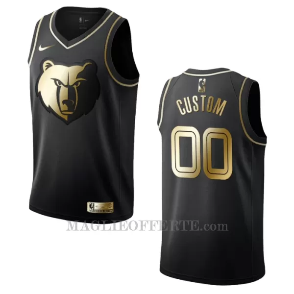 Memphis Grizzlies Canotta Golden Edition Swingman Nero