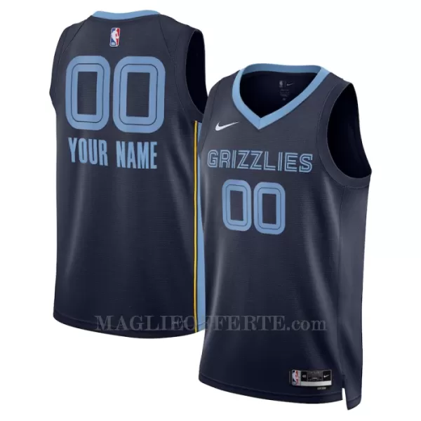 Memphis Grizzlies Canotta Icon Edition Swingman 2023/24 Navy