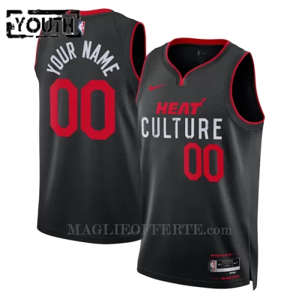 Miami Heat Canotta City Edition Swingman 2023/24 Bambino